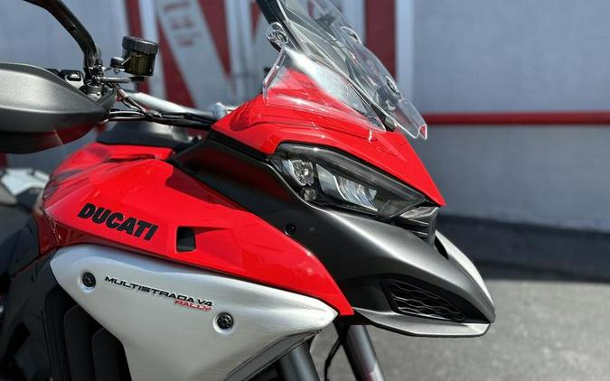 2024 Ducati Multistrada V4 Rally Travel Adventure Red