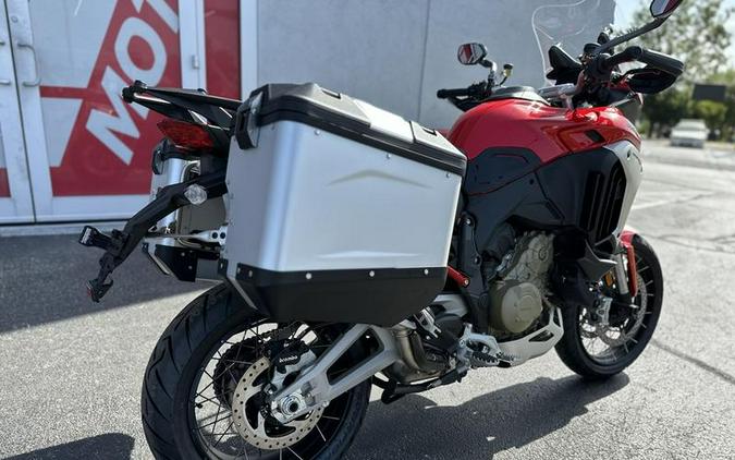 2024 Ducati Multistrada V4 Rally Travel Adventure Red