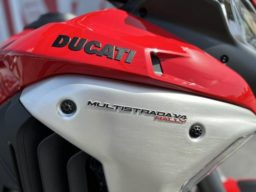 2024 Ducati Multistrada V4 Rally Travel Adventure Red