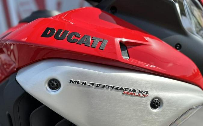 2024 Ducati Multistrada V4 Rally Travel Adventure Red