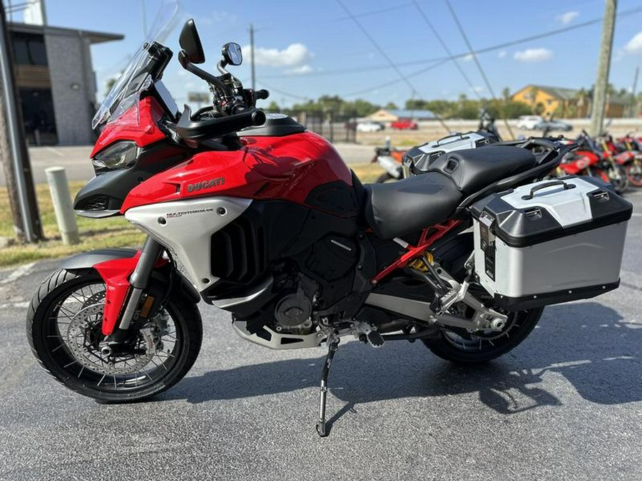 2024 Ducati Multistrada V4 Rally Travel Adventure Red