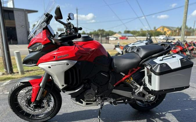 2024 Ducati Multistrada V4 Rally Travel Adventure Red