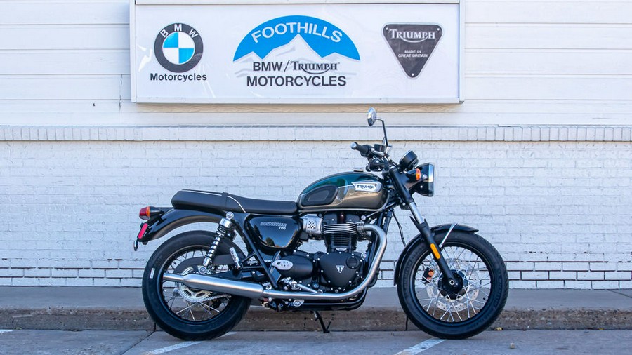 2024 Triumph Bonneville T100 Competition Green/Ironstone