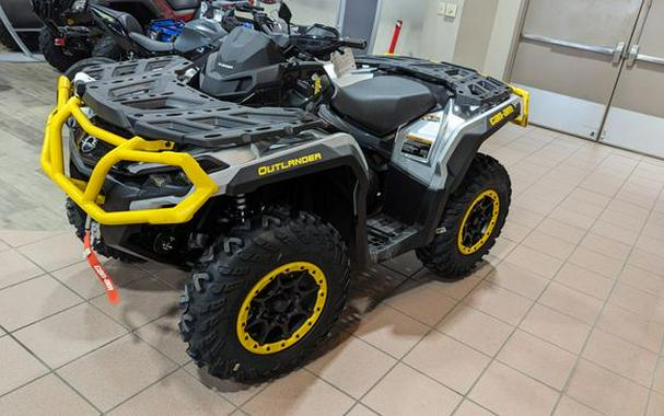 New 2024 CAN-AM OUTLANDER XTP 1000R HYPER SILVER AND NEO YELLOW