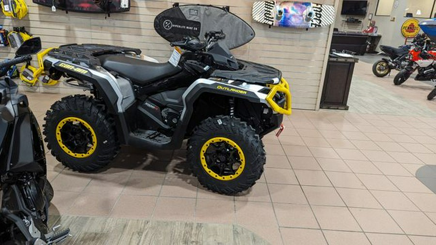 New 2024 CAN-AM OUTLANDER XTP 1000R HYPER SILVER AND NEO YELLOW