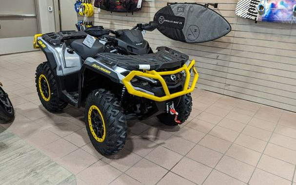 New 2024 CAN-AM OUTLANDER XTP 1000R HYPER SILVER AND NEO YELLOW