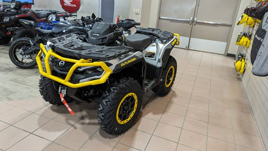 New 2024 CAN-AM OUTLANDER XTP 1000R HYPER SILVER AND NEO YELLOW