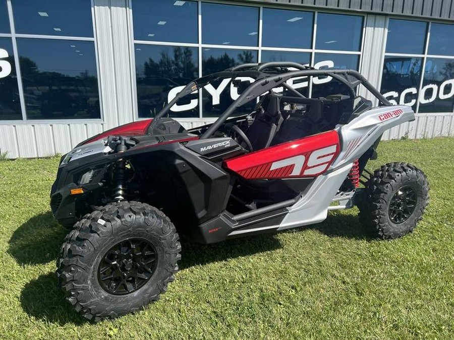 2024 Can-Am® Maverick X3 DS Turbo Fiery Red & Hyper Silver