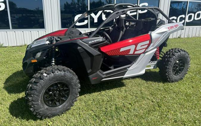 2024 Can-Am® Maverick X3 DS Turbo Fiery Red & Hyper Silver