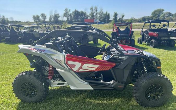 2024 Can-Am® Maverick X3 DS Turbo Fiery Red & Hyper Silver