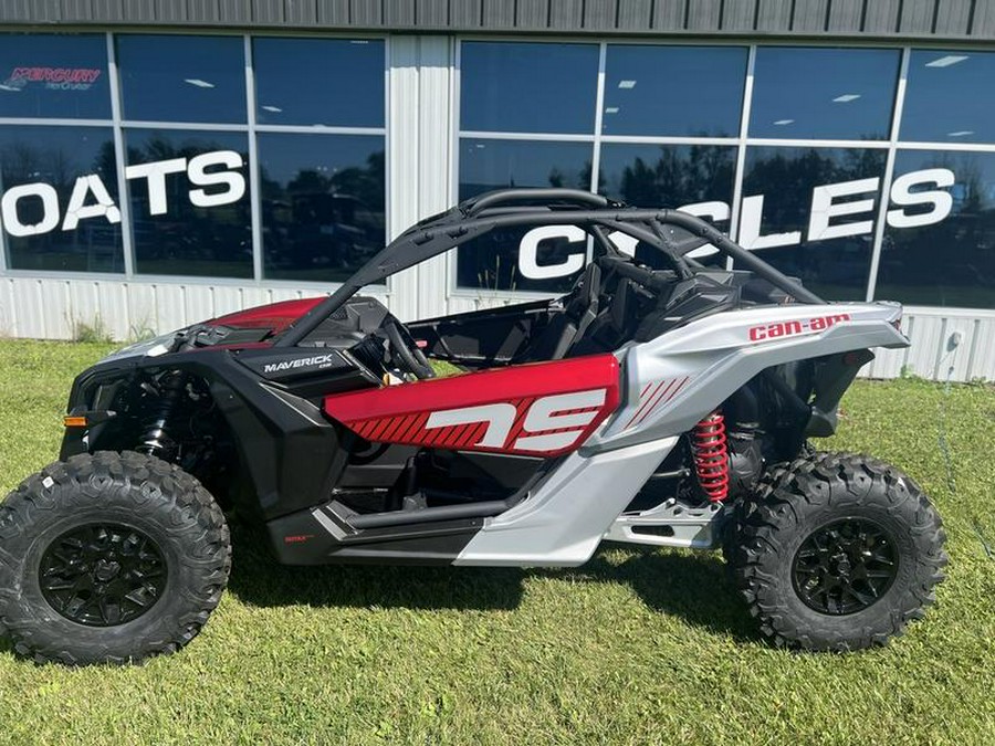 2024 Can-Am® Maverick X3 DS Turbo Fiery Red & Hyper Silver