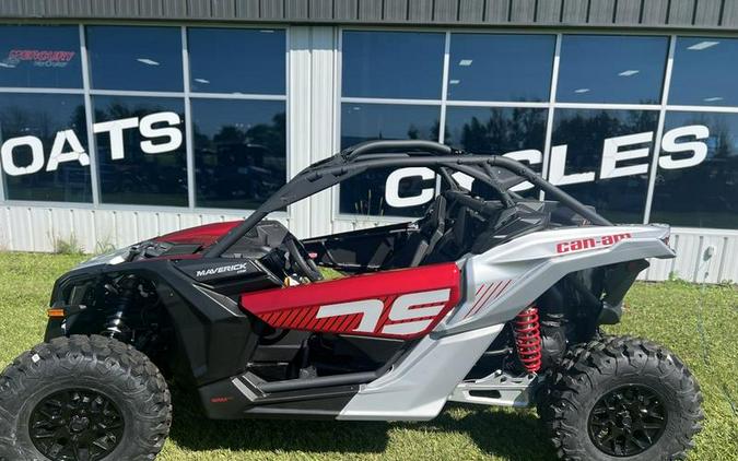 2024 Can-Am® Maverick X3 DS Turbo Fiery Red & Hyper Silver