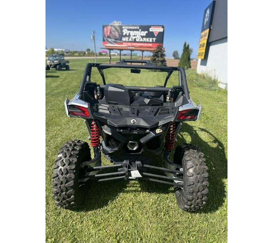 2024 Can-Am® Maverick X3 DS Turbo Fiery Red & Hyper Silver