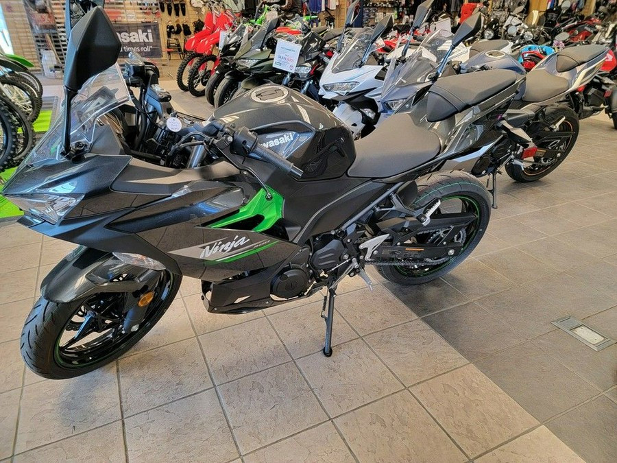 2023 Kawasaki Ninja® 400 Matrix Camo Gray/Metallic Matte Carbon Gray