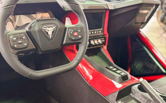 2026 Polaris Slingshot R Autodrive Radiant Gray With Indy Red Pearl