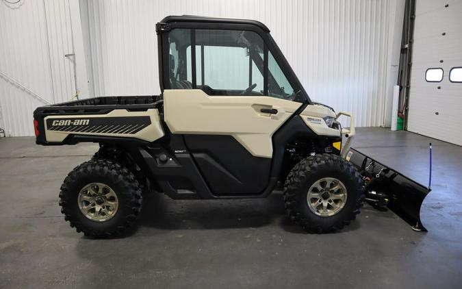 2023 Can-Am® Defender Limited HD10 Desert Tan & Timeless Black