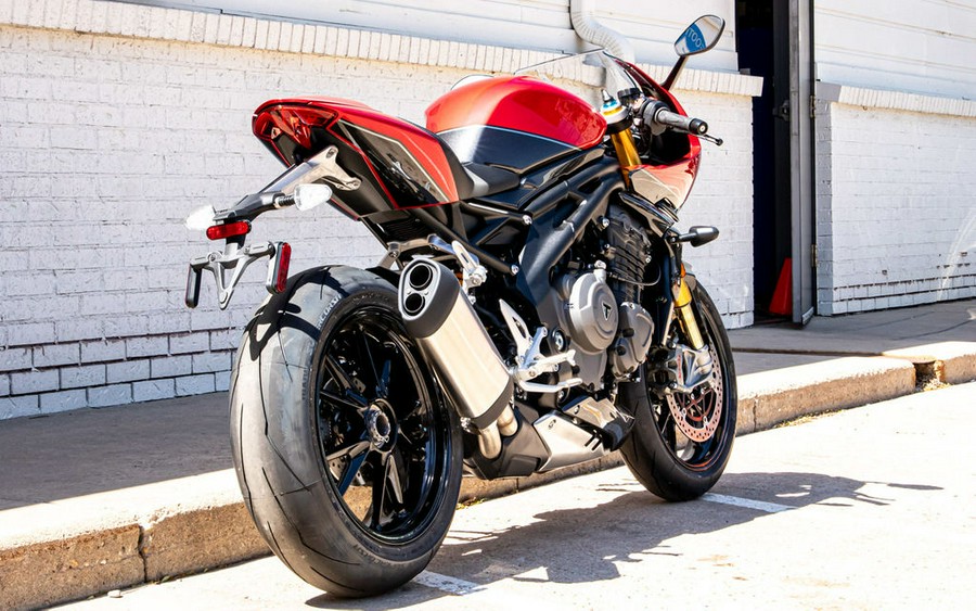 2024 Triumph Speed Triple 1200 RR Red Hopper Storm Grey