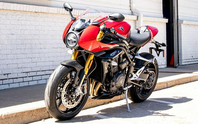 2024 Triumph Speed Triple 1200 RR Red Hopper Storm Grey