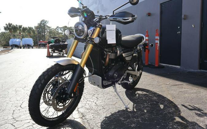 2025 Triumph Scrambler 1200 XE Phantom Black Storm Grey XE