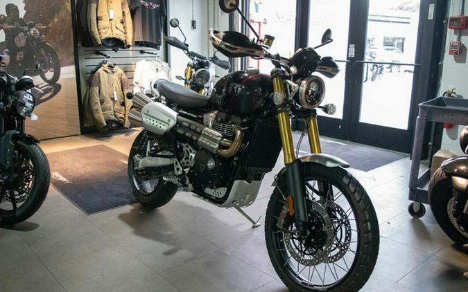 2025 Triumph Scrambler 1200 XE Phantom Black Storm Grey XE