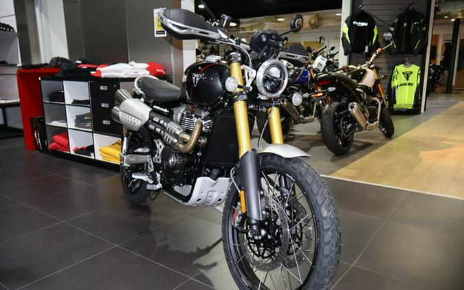 2025 Triumph Scrambler 1200 XE Phantom Black Storm Grey XE