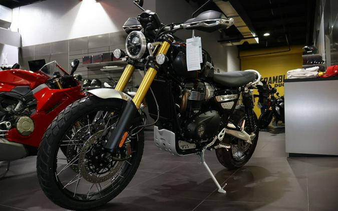 2025 Triumph Scrambler 1200 XE Phantom Black Storm Grey XE