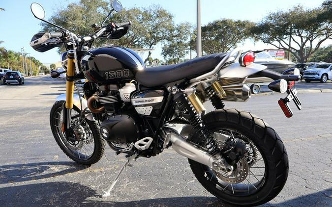 2025 Triumph Scrambler 1200 XE Phantom Black Storm Grey XE