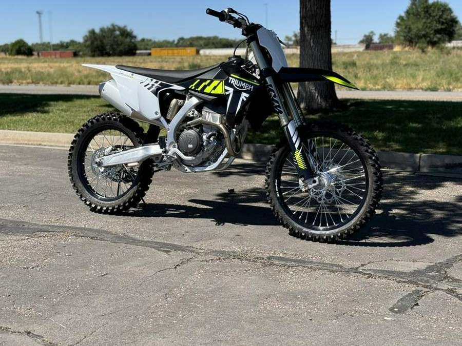 2024 Triumph TF 250-X Racing/Yellow/Black/White