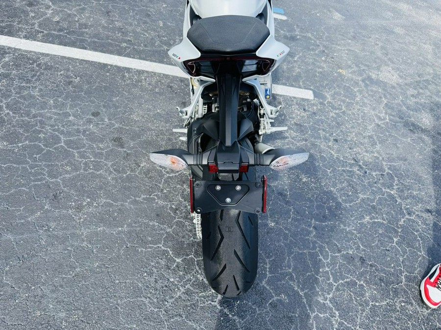 2022 Ducati Panigale V2 White Rosso Livery