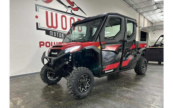2025 Kawasaki RIDGE® Crew HVAC - Candy Persimmon Red