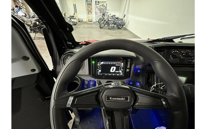 2025 Kawasaki RIDGE® Crew HVAC - Candy Persimmon Red