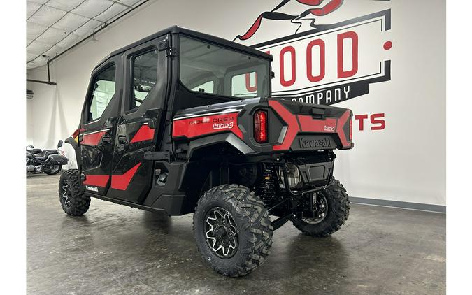 2025 Kawasaki RIDGE® Crew HVAC - Candy Persimmon Red