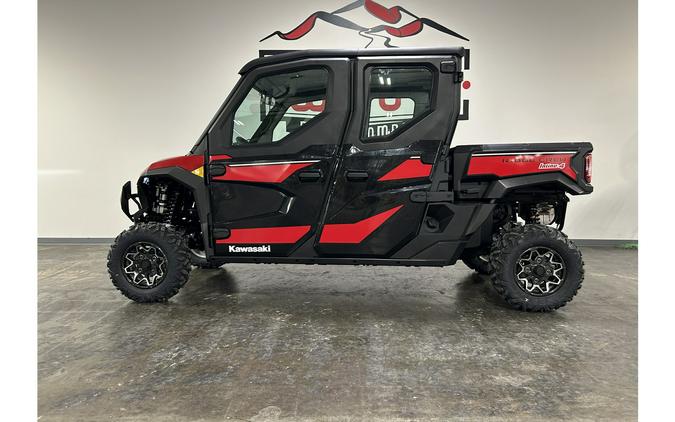 2025 Kawasaki RIDGE® Crew HVAC - Candy Persimmon Red