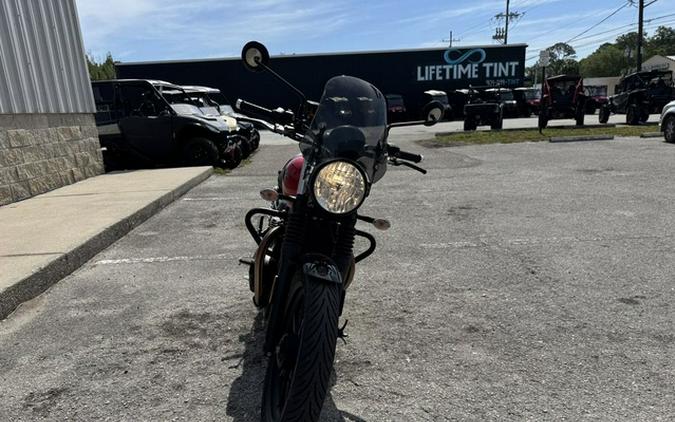 2023 Triumph Speed Twin 900 Chrome Edition Red Hopper