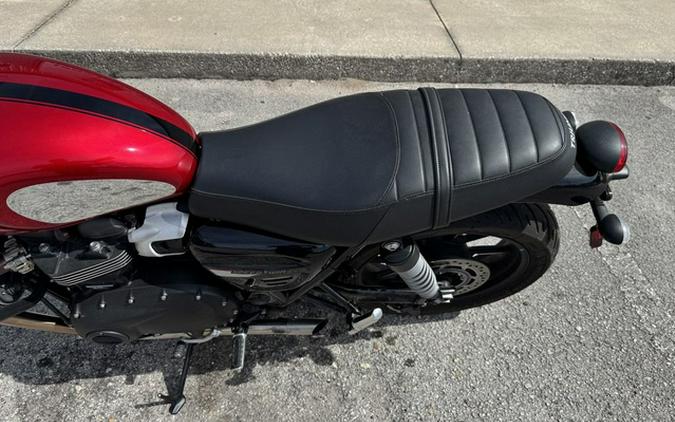 2023 Triumph Speed Twin 900 Chrome Edition Red Hopper