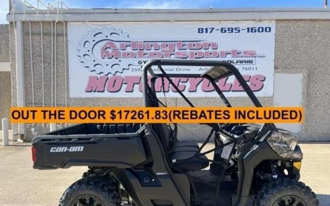 2025 Can-Am Defender DPS HD9 Wildland Camo