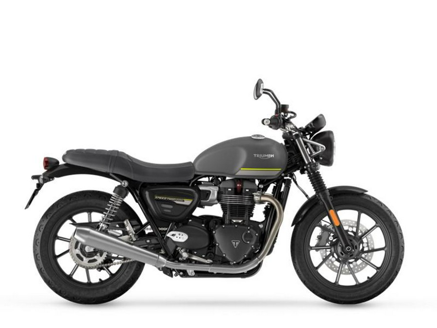 2023 Triumph Speed Twin 900 Matte Silver Ice