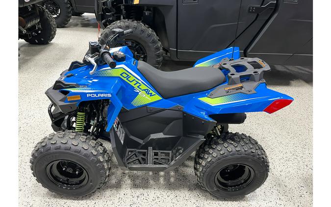 2024 Polaris Industries Outlaw® 70 EFI Blue Lime