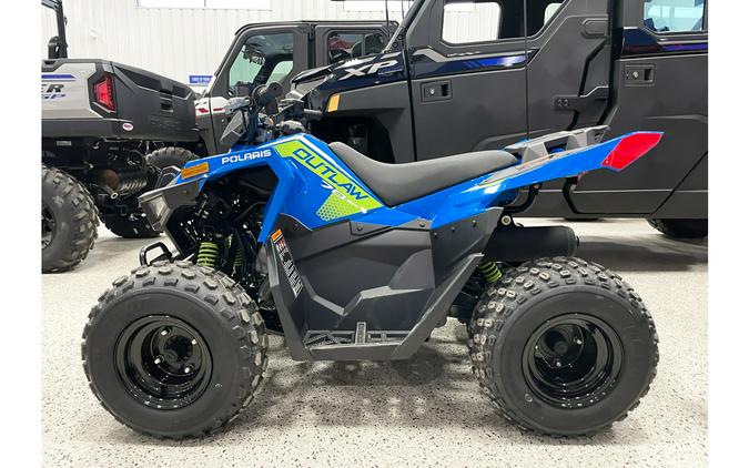 2024 Polaris Industries Outlaw® 70 EFI Blue Lime