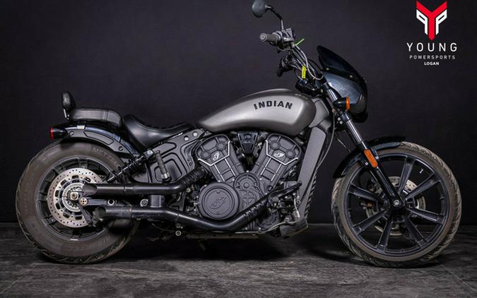 2023 Indian Scout Rogue Sixty ABS Titanium Smoke