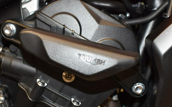 2023 Triumph Trident 660 Silver Ice Diablo Red