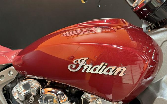 2018 Indian Scout ABS Burgundy Metallic