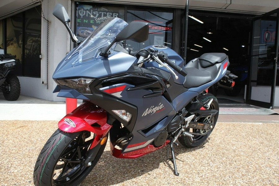 2026 Kawasaki Ninja 500 ABS Metallic Matte Twilight Blue