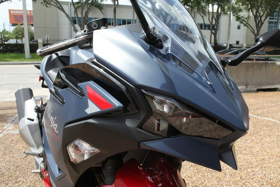 2026 Kawasaki Ninja 500 ABS Metallic Matte Twilight Blue