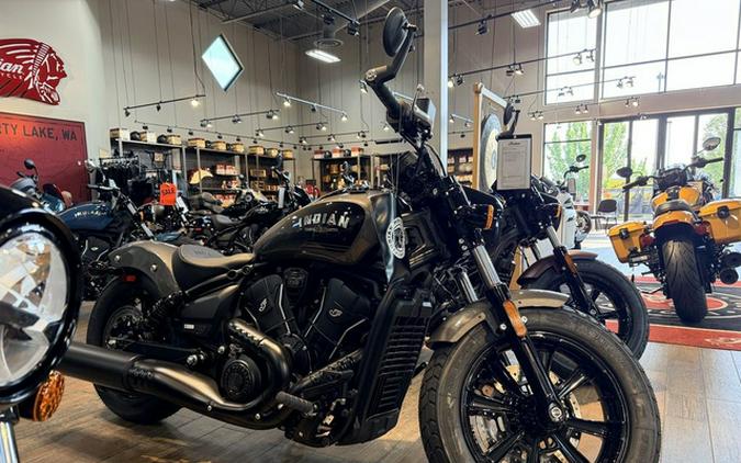 2026 Indian Scout Bobber Limited +Tech Heavy Metal Smoke