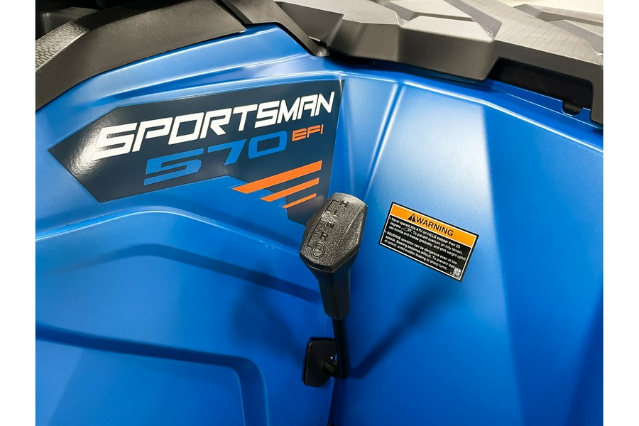 2024 Polaris Industries Sportsman® 570 Trail Electric Blue