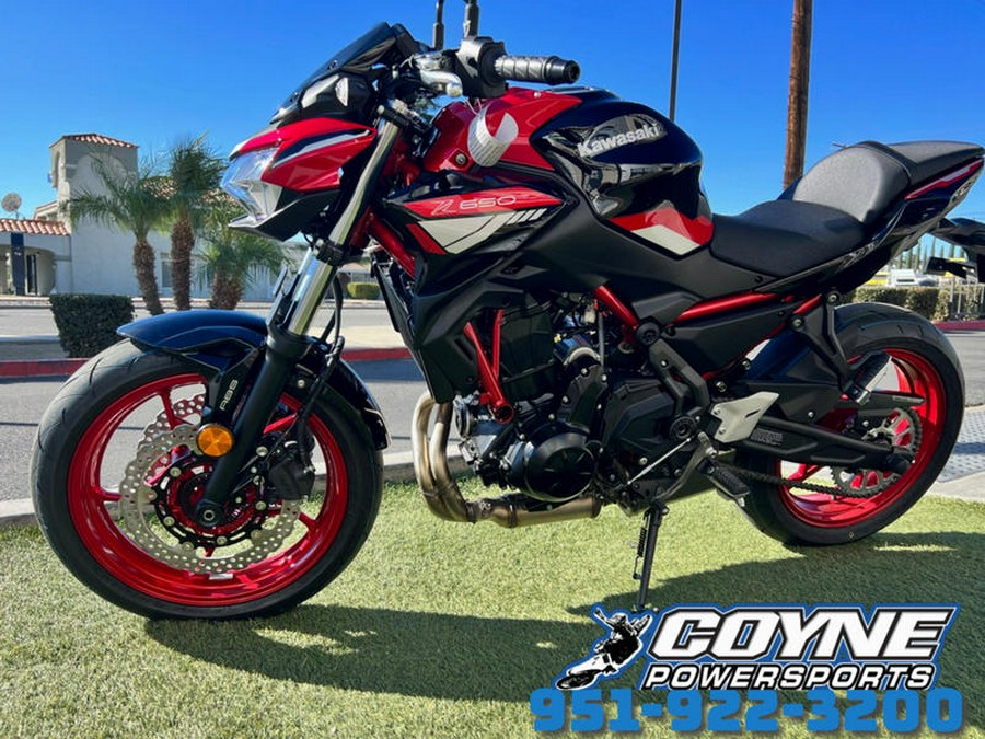 2024 Kawasaki Z650 ABS