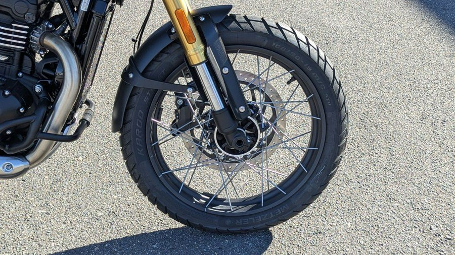 2025 Triumph Scrambler 400 XC Storm Grey