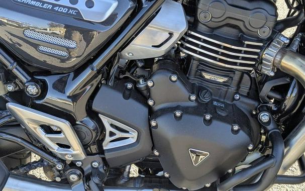 2025 Triumph Scrambler 400 XC Storm Grey