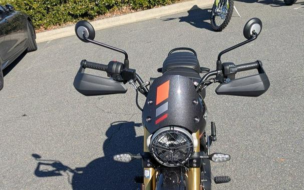 2025 Triumph Scrambler 400 XC Storm Grey